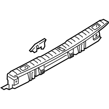 BMW 51-47-7-376-660 Loading Sill Cover