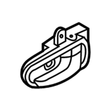 Infiniti 80670-7W000 Handle Assembly-Door Inside, R