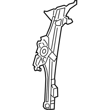 Lexus 69804-76011 REGULATOR SUB-ASSY