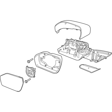 Ford LB5Z-17683-XB Mirror Outside