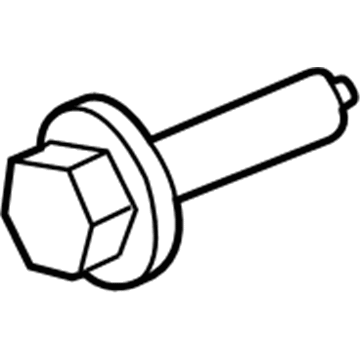 Mopar 6510142AA Bolt-HEXAGON FLANGE Head