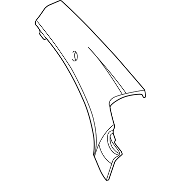 BMW 51-43-8-240-785 Lateral Trim Panel Top Rear Left