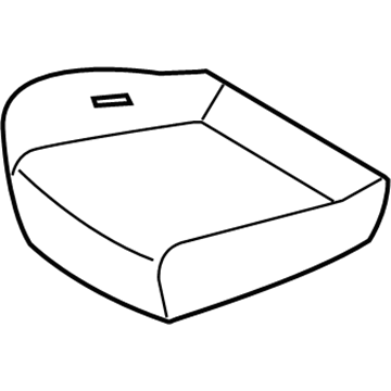 Kia 892001G160281 Cushion Assembly-Rear Seat