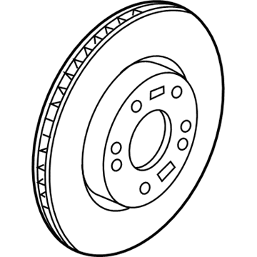 Hyundai 58411-3Y300 Disc-Rear Brake