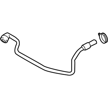 BMW 17-12-7-619-701 Turbo Intercooler Ecu Cooling System Hose