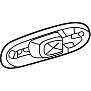 Lexus 69220-60071-J1 Front Door Outside Handle Assembly, Left