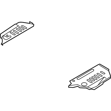 Hyundai 65532-B8000 Panel-Rear Floor Side, LH