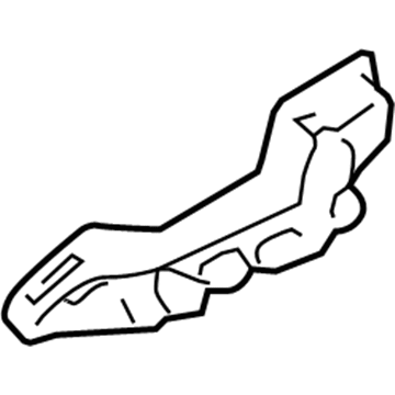 Hyundai 83665-3K000 Base Assembly-Rear Door Outside Handle, RH