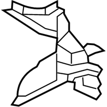 Hyundai 71580-3Y000 Panel Assembly-Rear Combination Lamp Housing, RH