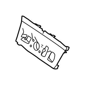 Hyundai 84632-N9100-NNB TRAY-FLOOR CONSOLE