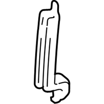 Lexus 67404-60110 Frame Sub-Assy, Front Door, Rear Lower LH