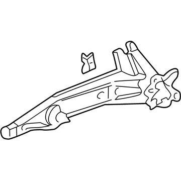 Acura 52371-ST7-R00 Arm, Left Rear Trailing (Disk)