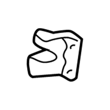 Acura 52317-SR3-010 Bracket, Right Rear Stabilizer