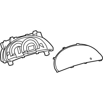 Toyota 83800-06F90 Meter Assy, Combination