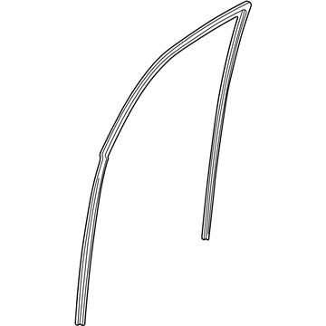 Acura 72275-SZ3-003 Channel, Left Front Door Run