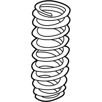 Honda 52441-SR3-902 Spring, Rear (Mitsubishi)