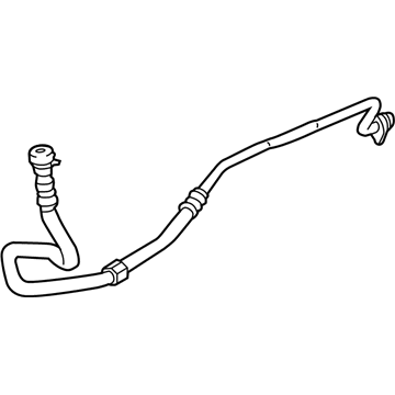 BMW 17-22-7-853-890 Transmission Oil Cooler Line, Return