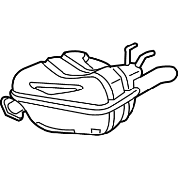 Honda 18305-T47-A51 MUFFLER, L- EX