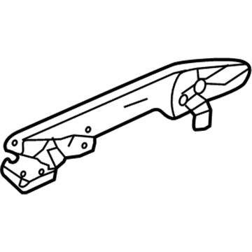 Lexus 69210-48110-J1 Front Door Outside Handle Assembly, Right