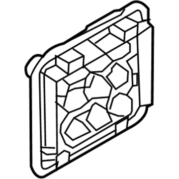 Hyundai 97510-D3000 Grille Assembly-Air Extractor, LH