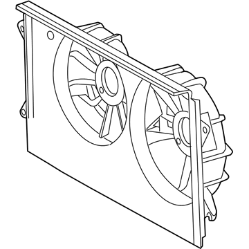 Lexus 16711-31250 Shroud, Fan