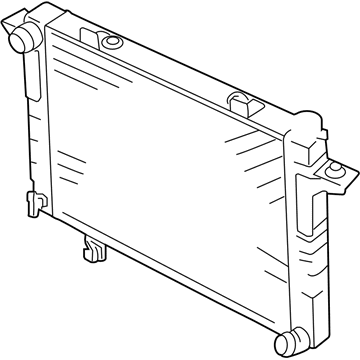 Mopar 2AMR2711AA Engine Cooling Radiator