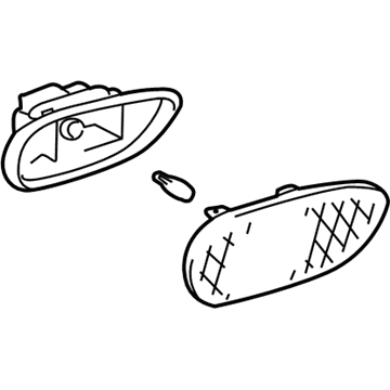 Lexus 81230-33010 Lamp Assembly, Courtesy