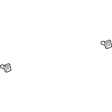 Toyota 64828-52060 Lift Gate Glass Clip