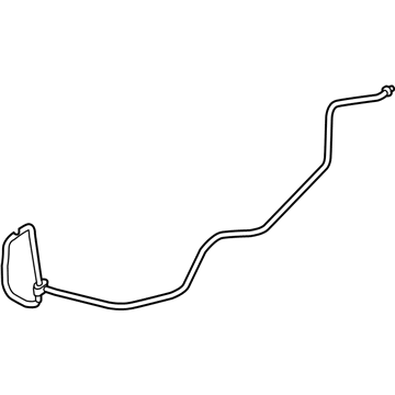 Nissan 92440-1PA0B Pipe-Front Cooler, High