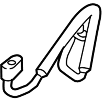 Nissan 92490-1PE0B Hose-Flexible, High