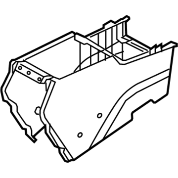 Hyundai 84620-C1000-TGG Console Assembly-Floor Rear