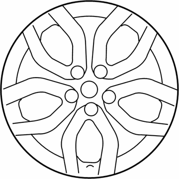 Hyundai 52905-2V350-NEJ Replacement Rim