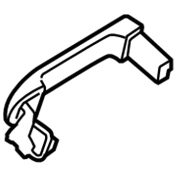 Nissan 82641-ZW40E Outside Door Handle