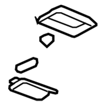 GM 15940146 Dome Lamp Assembly