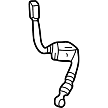 Acura 01465-S84-A01 Hose Set, Left Front Brake