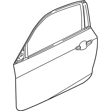 Honda 67010-TBG-A00ZZ Panel Comp, R FR D
