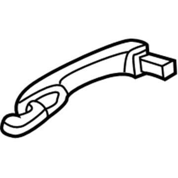 Acura 72141-SEP-A01ZE Handle, Passenger Side (Satin Silver Metallic)