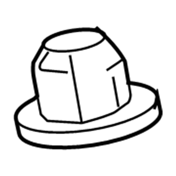 Lexus 48553-30100 Cap, Shock Absorber, Upper