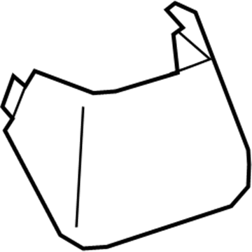 Honda 76202-TR0-A21ZC Cover, R. Base *NH700M* (ALABASTER SILVER METALLIC)