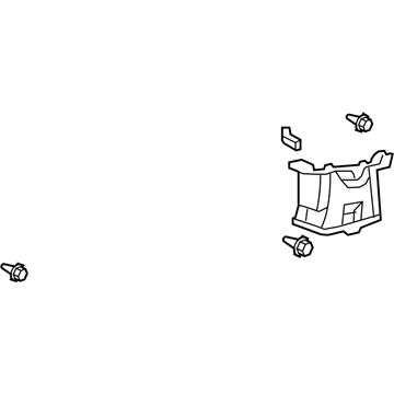 Honda 84194-SZA-A13ZA Garnish, L. *NH220L*