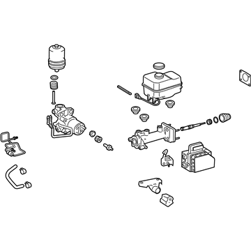 Toyota 47050-35132 Actuator Assembly