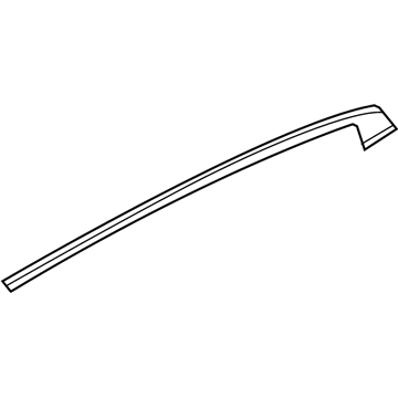 Nissan 82813-4RA3A Tape-Rear Door Outside, LHD