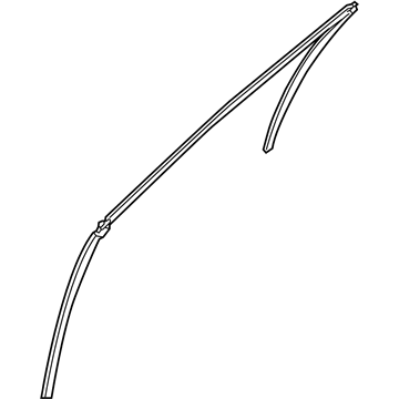 Nissan 80331-9HS0A Glass Run Rubber-Front Door LH