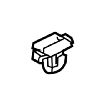 Kia 877153K000 Clip-Waist Line MOULDING