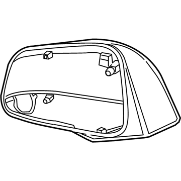 GM 23105620 Mirror Cover