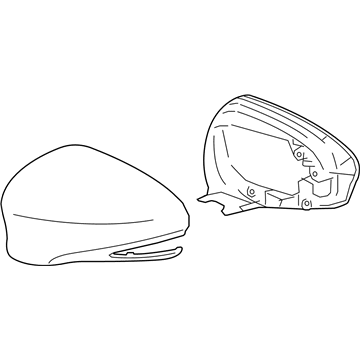 Lexus 8791A-50710-E0 Cover, Outer Mirror