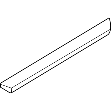 Nissan 80870-5M700 Moulding-Front Door, RH