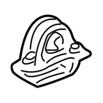 Acura 50810-ST0-980 Insulator, Rear Engine Mountingrubber (At)