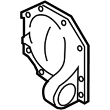 Infiniti 38351-EA00A Cover-Front, Final Drive