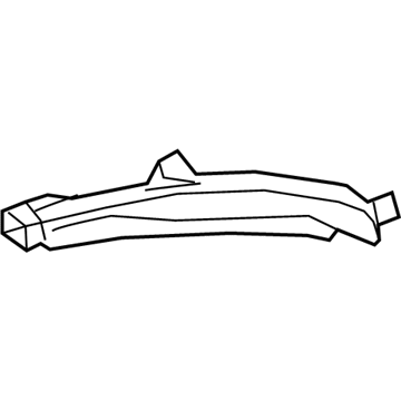 Lexus 55972-06240 Duct, Side DEFROSTER